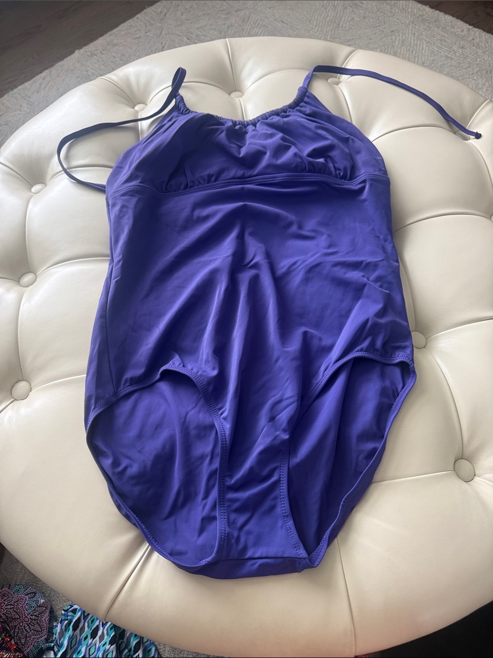 Merona Purple One-Piece Swimsuit